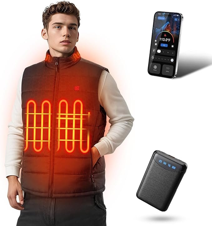 Heated Vest for Men With App Control: A Practical Guide to Electric Heated Vests for Winter Cycling